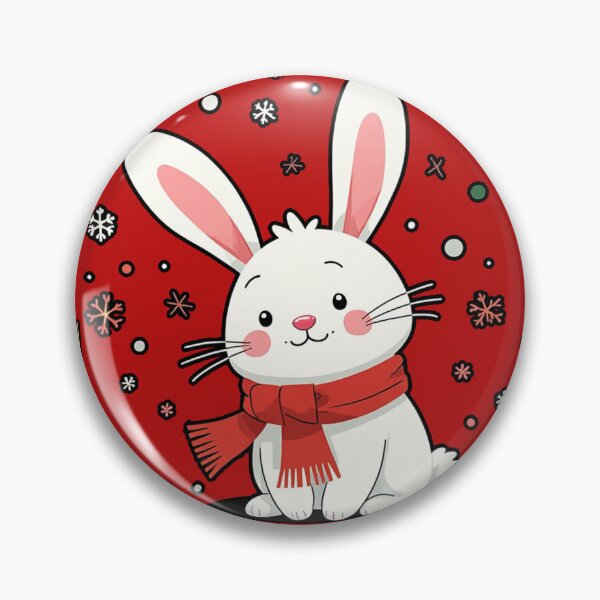 Item preview, Cute Bunny Rabbit Christmas  designed and sold by ResistNormality.