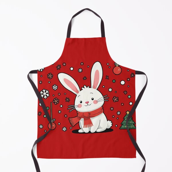 Item preview, Cute Bunny Rabbit Christmas designed and sold by ResistNormality.