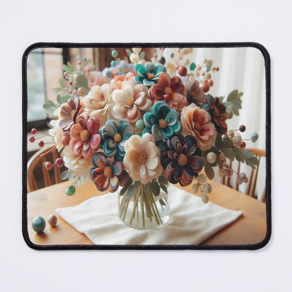 Item preview, Flores con patrones de mármol generadas por IA designed and sold by AI-this-is-AI.
