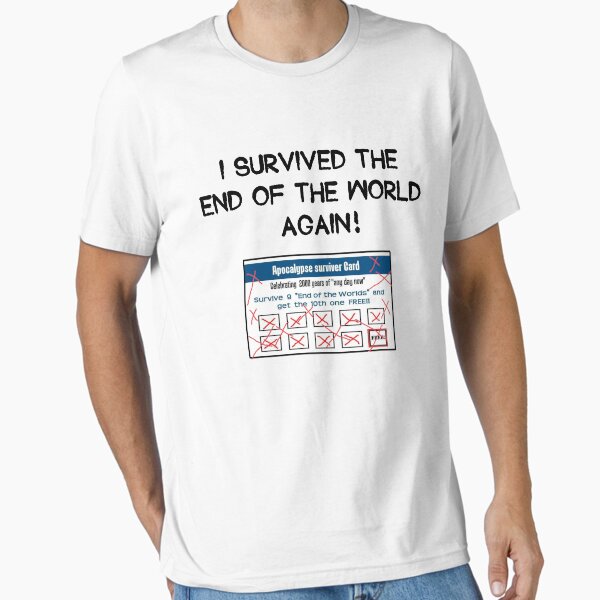 Item preview, Survived the Apocalypse designed and sold by unfuckersunite.