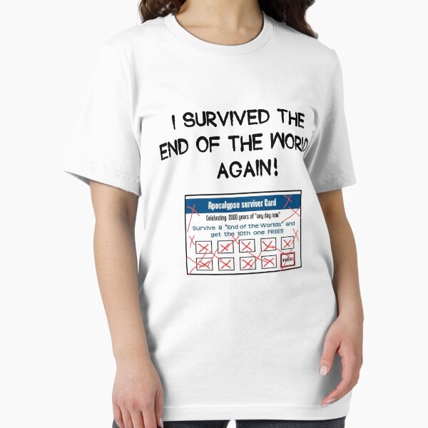 Item preview, Survived the Apocalypse designed and sold by unfuckersunite.