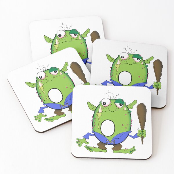 Item preview, Letter O Ogre designed and sold by alphatoons.