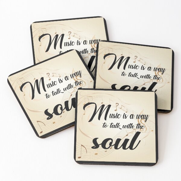 Item preview, Music is a way to talk with the soul designed and sold by MrDomStore.