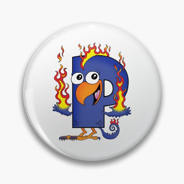 Item preview, Letter P Phoenix designed and sold by alphatoons.