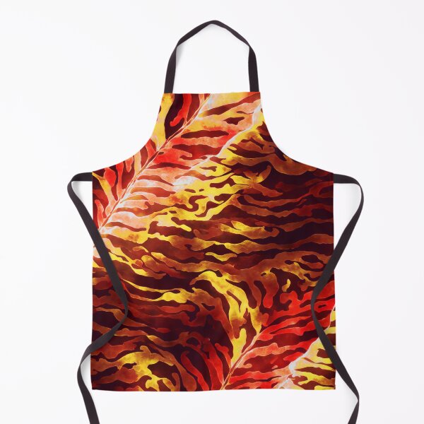 Item preview, #C448: Red, Yellow, w/ White Fire Kelp, Camouflage Series Pattern designed and sold by FarStarL33.
