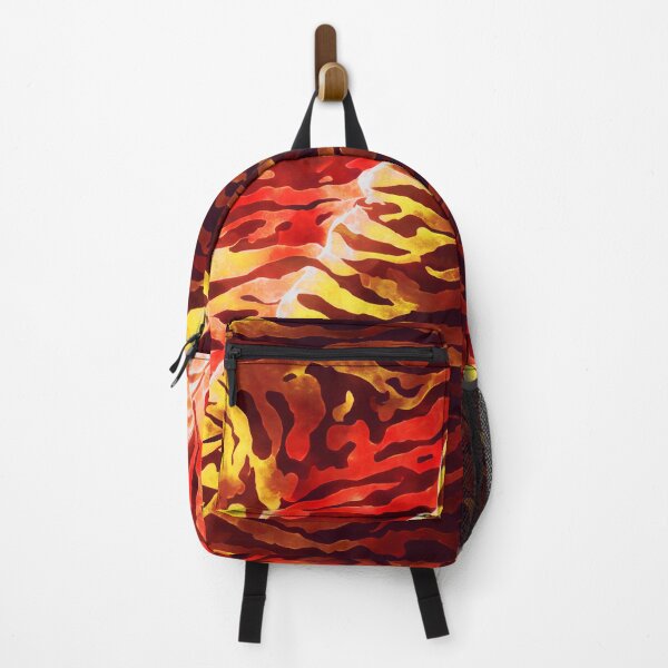 Item preview, #C448: Red, Yellow, w/ White Fire Kelp, Camouflage Series Pattern designed and sold by FarStarL33.