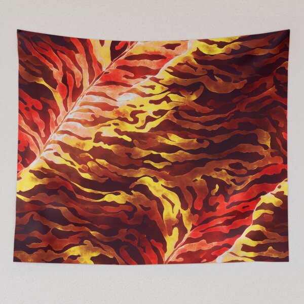 Item preview, #C448: Red, Yellow, w/ White Fire Kelp, Camouflage Series Pattern designed and sold by FarStarL33.
