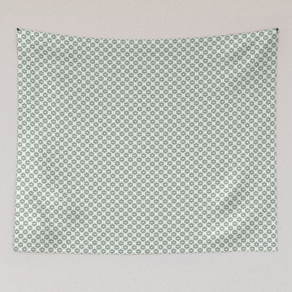 Item preview,  Green Star Geometric Seamless Pattern designed and sold by ANGOON7455.