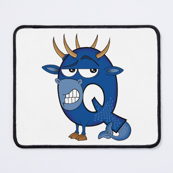 Item preview, Letter Q Quinotaur designed and sold by alphatoons.