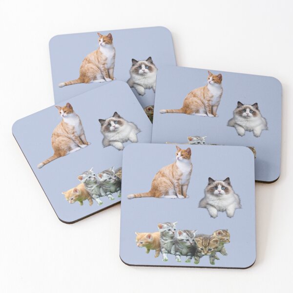 Item preview, Cutest Indoor Cats designed and sold by Femme Pastel Collective.
