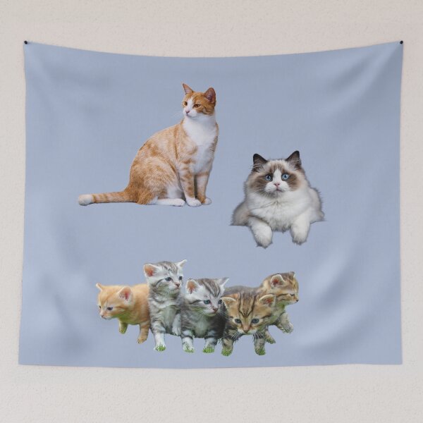 Item preview, Cutest Indoor Cats designed and sold by Femme Pastel Collective.