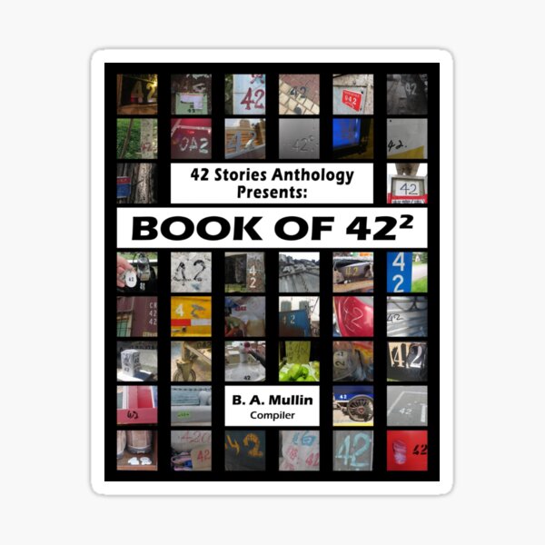 Book of 42 Cover Sticker