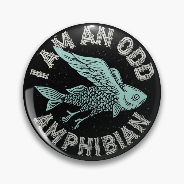 Item preview, I Am An Odd Amphibian Fishbone designed and sold by Uvi-Pro.