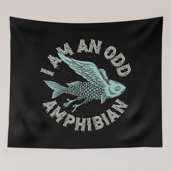 Item preview, I Am An Odd Amphibian Fishbone designed and sold by Uvi-Pro.
