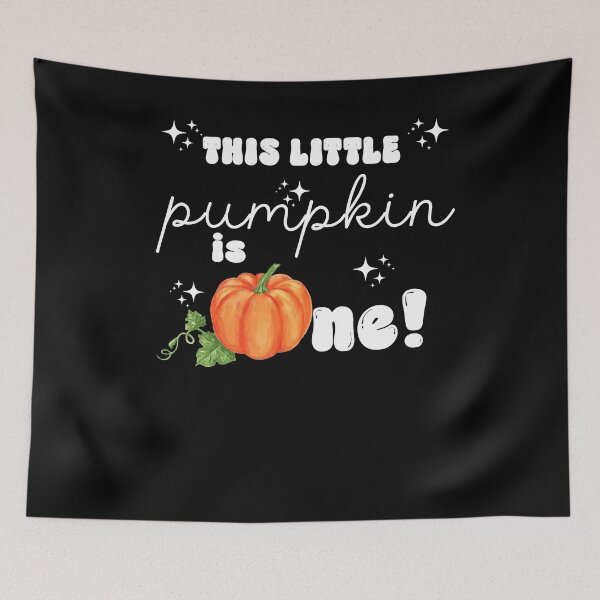 Item preview, This Little Pumpkin Is One Birthday Design designed and sold by nor-my.