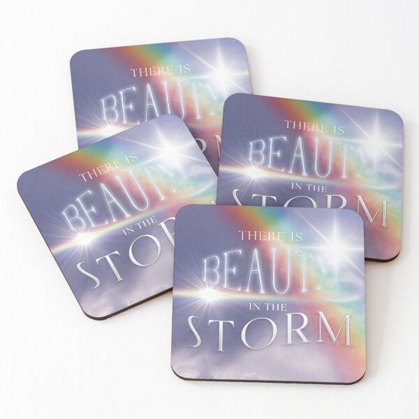Item preview, "Beauty In The Storm" Typography designed and sold by A Voice With Vision.