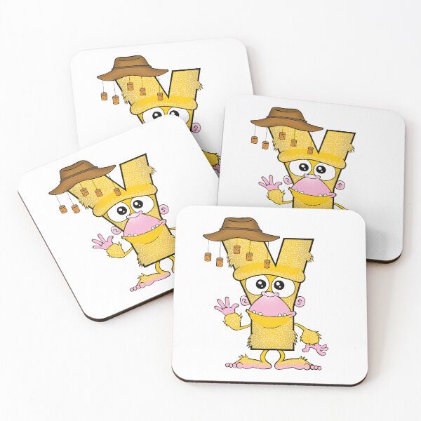Item preview, Letter Y Yowie designed and sold by alphatoons.