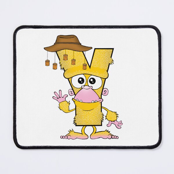 Item preview, Letter Y Yowie designed and sold by alphatoons.