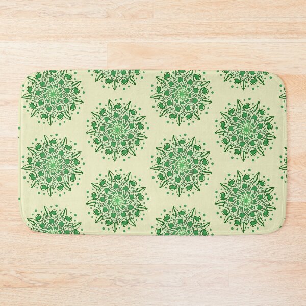 Item preview, Green Circular Mandala Inspired by Nature designed and sold by GAP90.