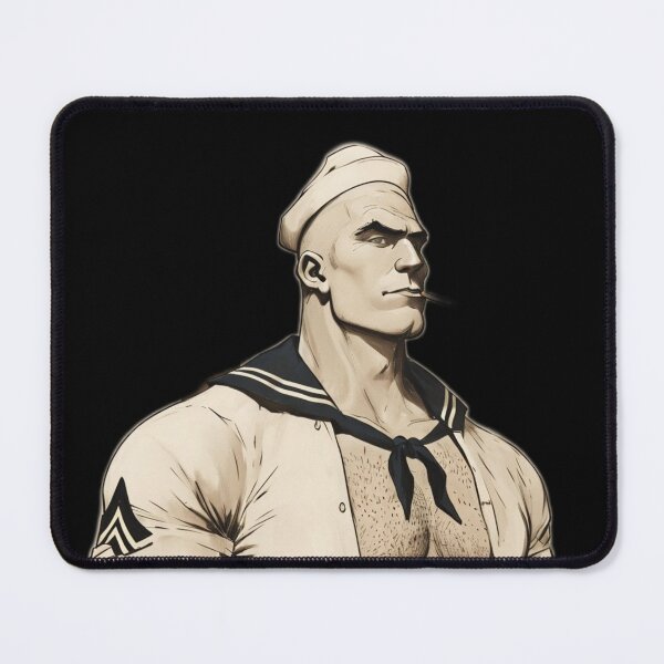 Item preview, Hardy Sailor Gay Comic Series Tough Pride Graphic Design designed and sold by ItsAKinkThing.