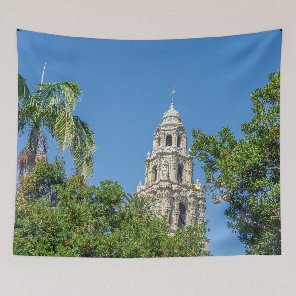Item preview, California Tower at Balboa Park, San Diego designed and sold by SafariByMarisa.