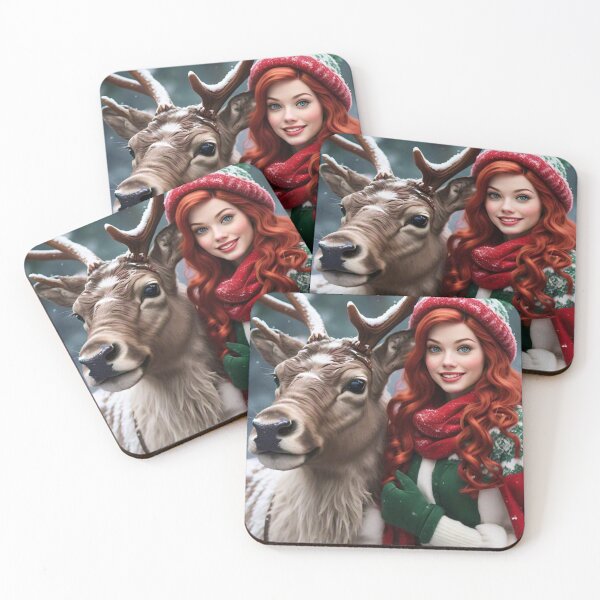 Artikelvorschau, Prinzessin Arielle trifft das Rentier Prancer 1 entworfen und verkauft von Heartbreaker Creative.