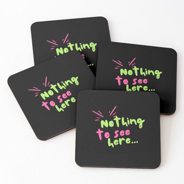 Item preview, Nothing To See Here. xD designed and sold by Renee Koutsis.