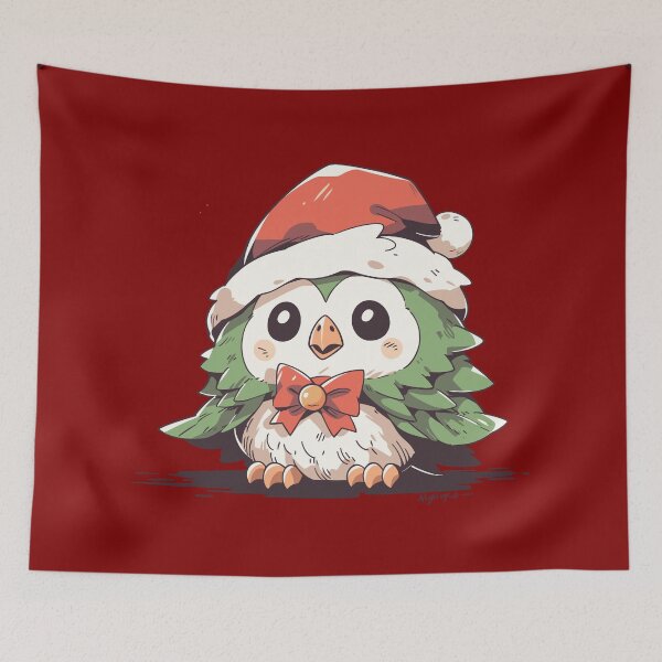Item preview, Santa Owl designed and sold by myanko.