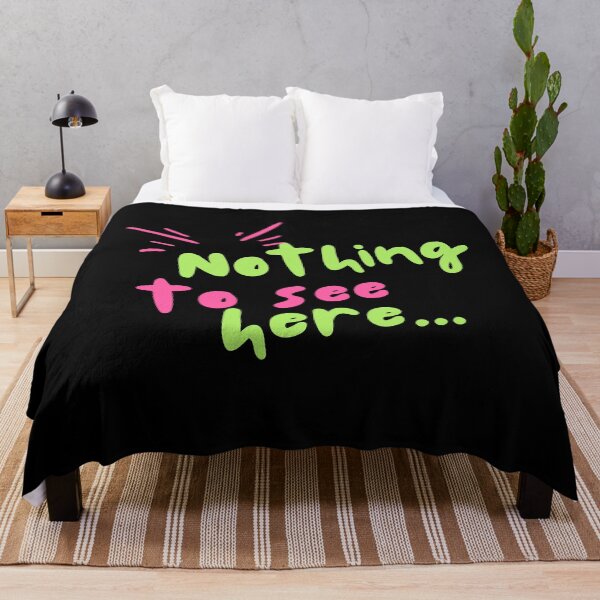 Item preview, Nothing To See Here. xD designed and sold by Renee Koutsis.