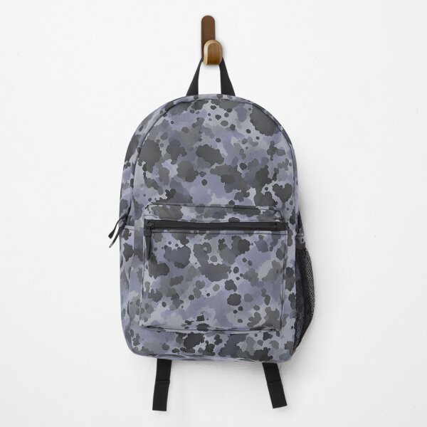 Item preview, #C447: White And Black Spot On Blue, Camouflage Pattern designed and sold by FarStarL33.