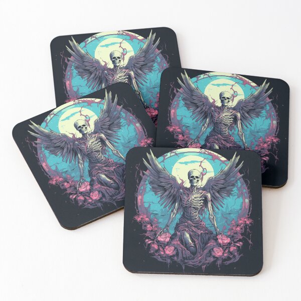 Item preview, Winged Death with Roses: Elegance and Darkness designed and sold by GOLDENLIONPERU.