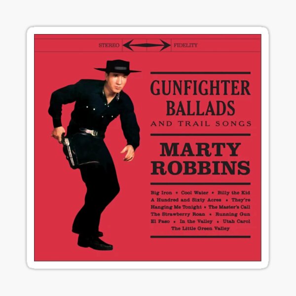 Item preview, Marty Robbins Gunfighter Ballads  designed and sold by Fanabacheyi.