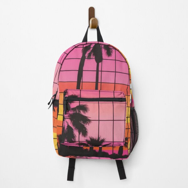 Item preview, Neon Sunset Grid designed and sold by RebelPaintBrush.