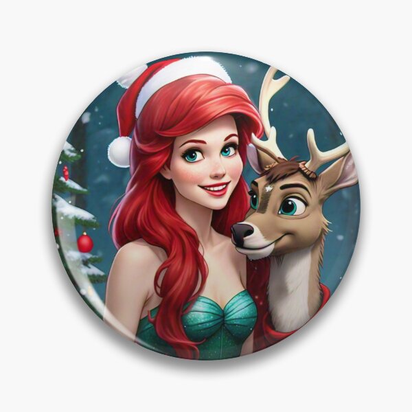 Item preview, Princess Ariel Meets Prancer the Reindeer 2 designed and sold by Heartbreaker Creative.