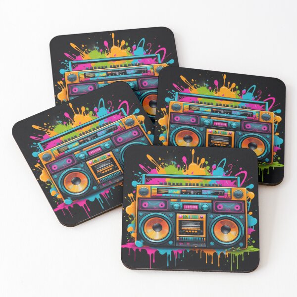 Item preview, Boombox Beats designed and sold by RebelPaintBrush.