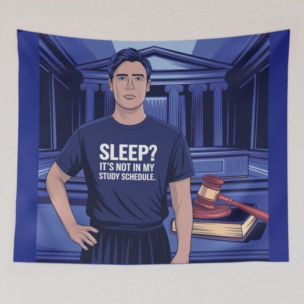 Item preview, Law Students Funny Quote, Sleep It S Not in Study Schedules designed and sold by The Velvet Vault.