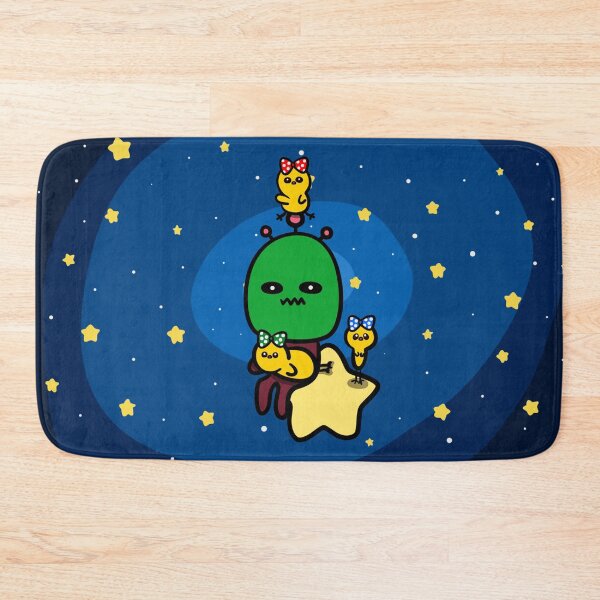 Item preview, Space chicks looking at the starry sky with aliens designed and sold by Demeka-chan.