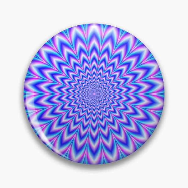 Item preview, Psychedelic Pulse in Blue and Pink designed and sold by EyeBogglers.