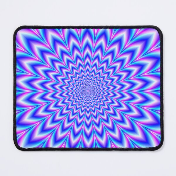 Item preview, Psychedelic Pulse in Blue and Pink designed and sold by EyeBogglers.