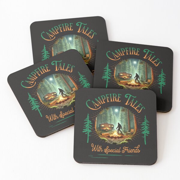 Item preview, Bigfoot Campfire Tales: Moonlit Mysteries designed and sold by MarketMavenGift.