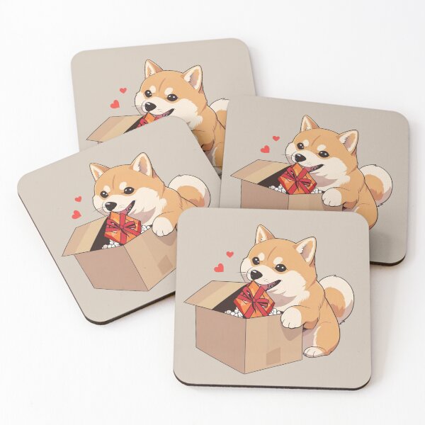 Item preview, Shiba Inu unboxing gift  designed and sold by PawPurfect.