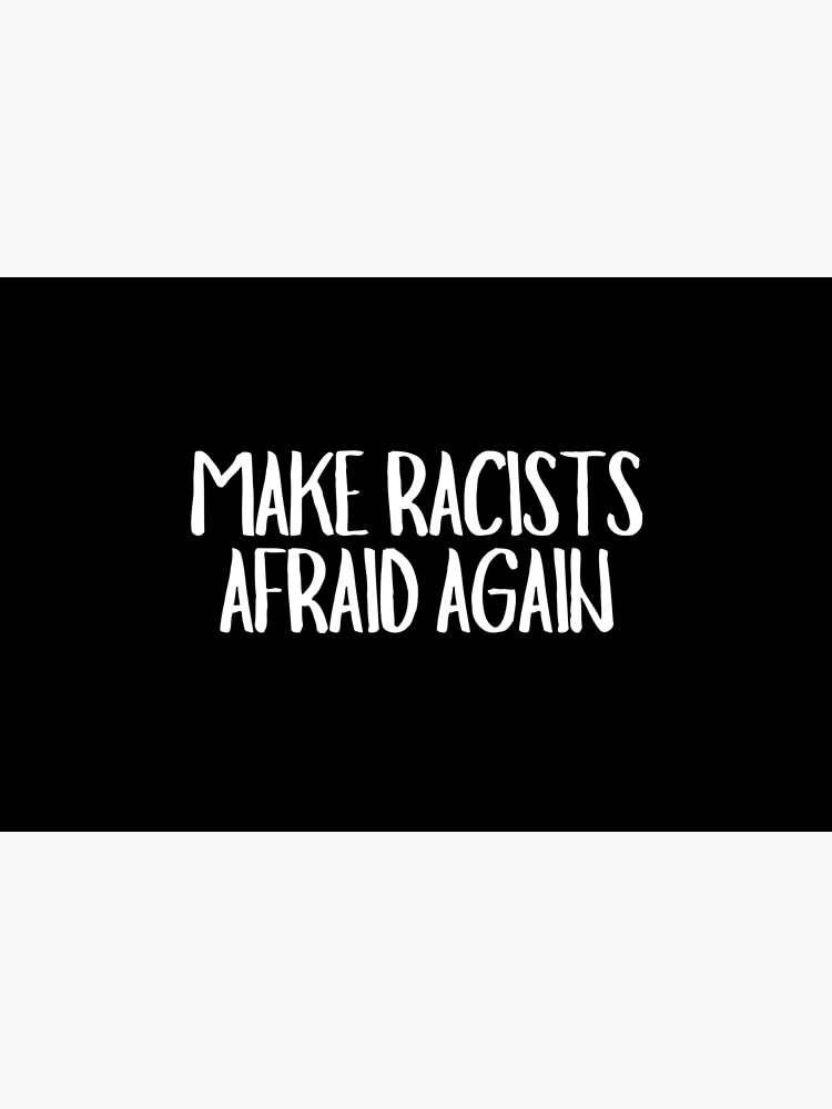 Thumbnail 6 of 6, Bath Mat, Make Racists Afraid Again designed and sold by CharmStudio.