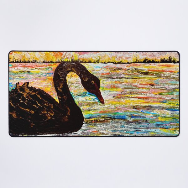 Item preview, Black Swan Sunset designed and sold by KirstyViolet.