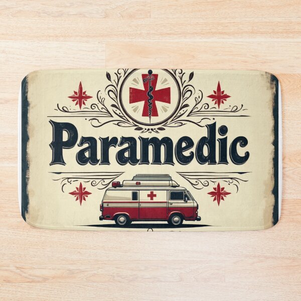 Item preview, Vintage Style Paramedic Gift, Retro and Meaningful Design designed and sold by MontanaVibes.