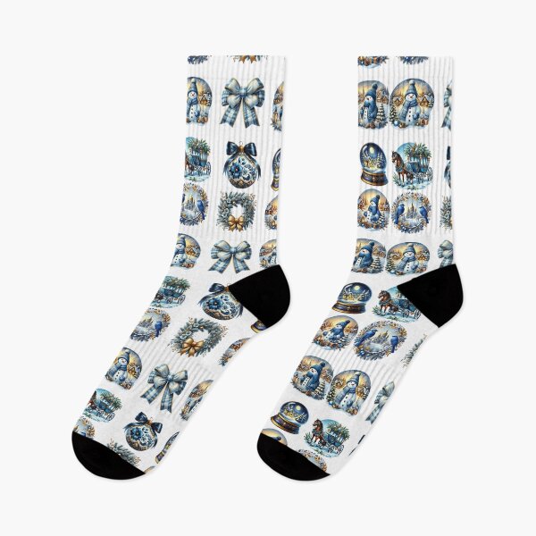 Item preview, Beautiful Gold and Blue Christmas designed and sold by Lecturarte.