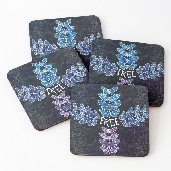 Artikelvorschau, Schmetterlinge Batik Crackle Deadhead Stil entworfen und verkauft von AuroraXGreen.