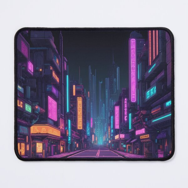 Item preview, Cyberpunk Pixel Art City Street designed and sold by papi1998.