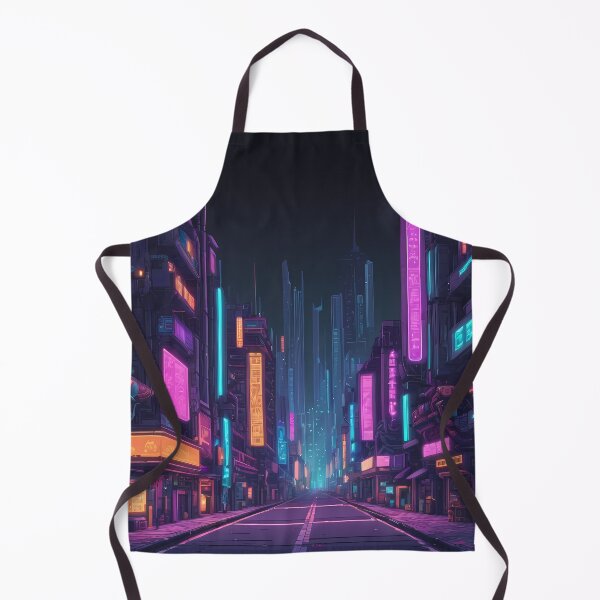 Item preview, Cyberpunk Pixel Art City Street designed and sold by papi1998.