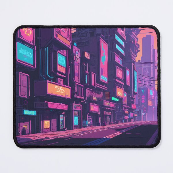 Item preview, Cyberpunk Pixel Art City Street designed and sold by papi1998.