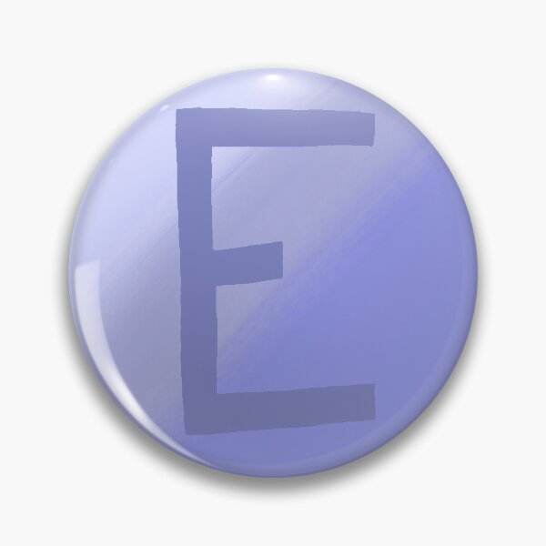 Item preview, Periwinkle E with Gradient Background designed and sold by MusicQueen17.